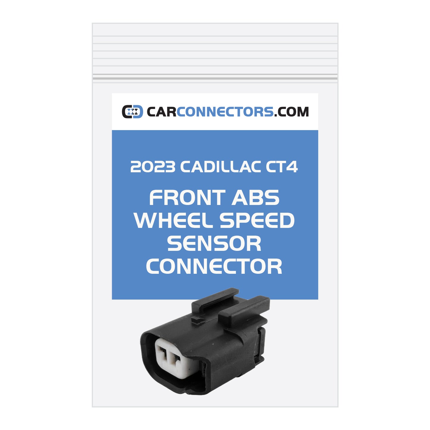 Front ABS Wheel Speed Sensor Connector for 2023 Cadillac CT4
