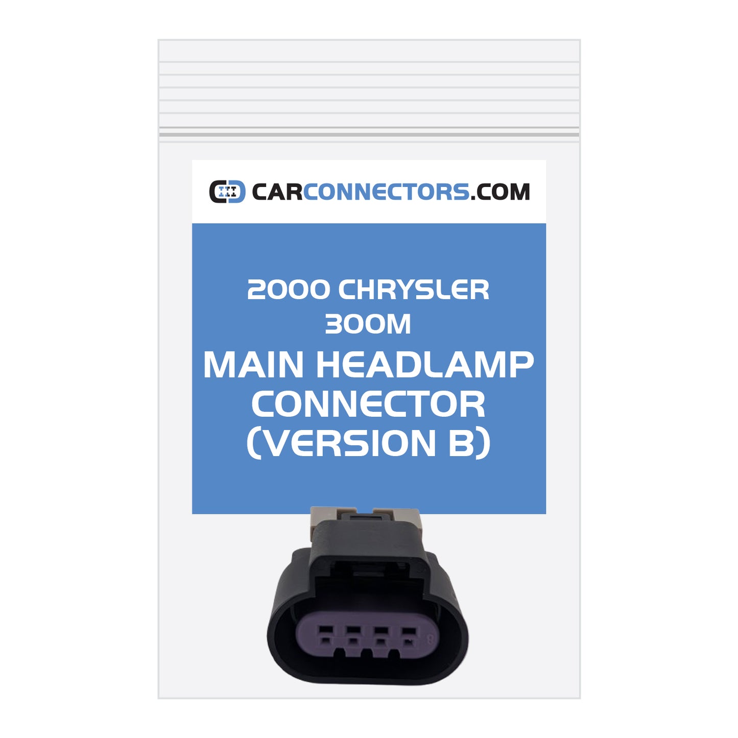 Main Headlamp (Version B) Connector for 2000 Chrysler 300M