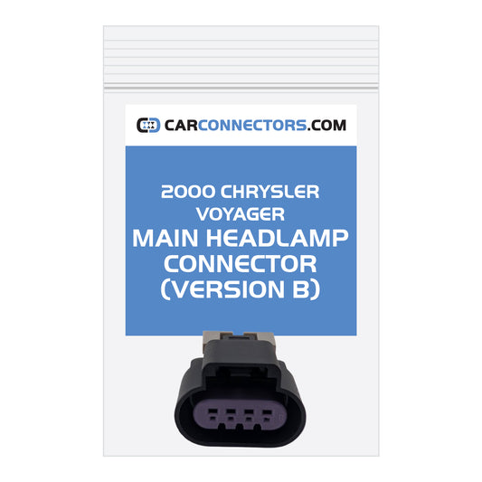 Main Headlamp (Version B) Connector for 2000 Chrysler Voyager