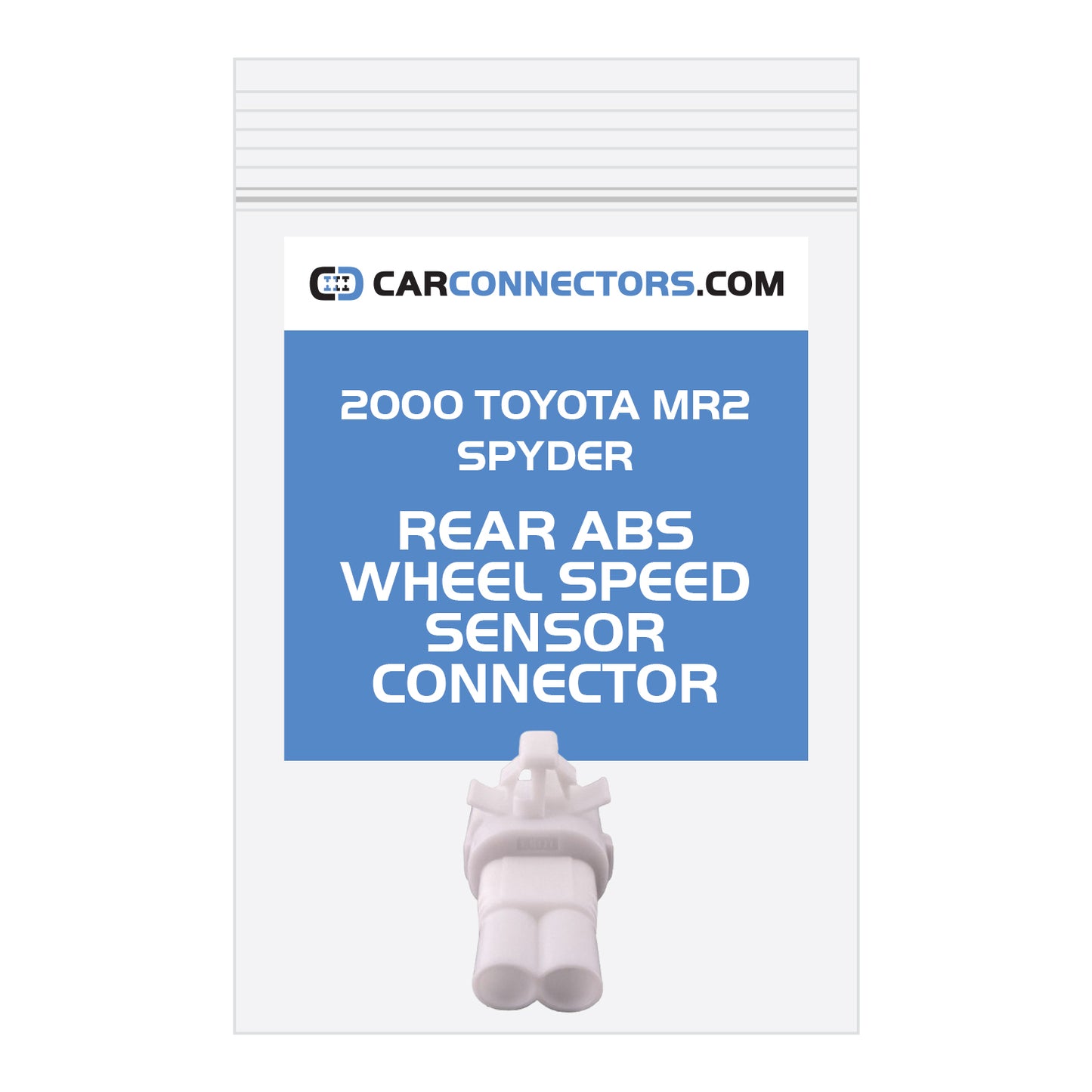 Rear ABS Wheel Speed Sensor Connector for 2000 Toyota MR2 Spyder
