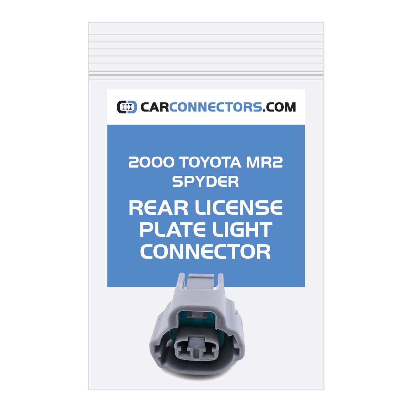 Rear License Plate Light Connector for 2000 Toyota MR2 Spyder