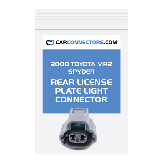 Rear License Plate Light Connector for 2000 Toyota MR2 Spyder