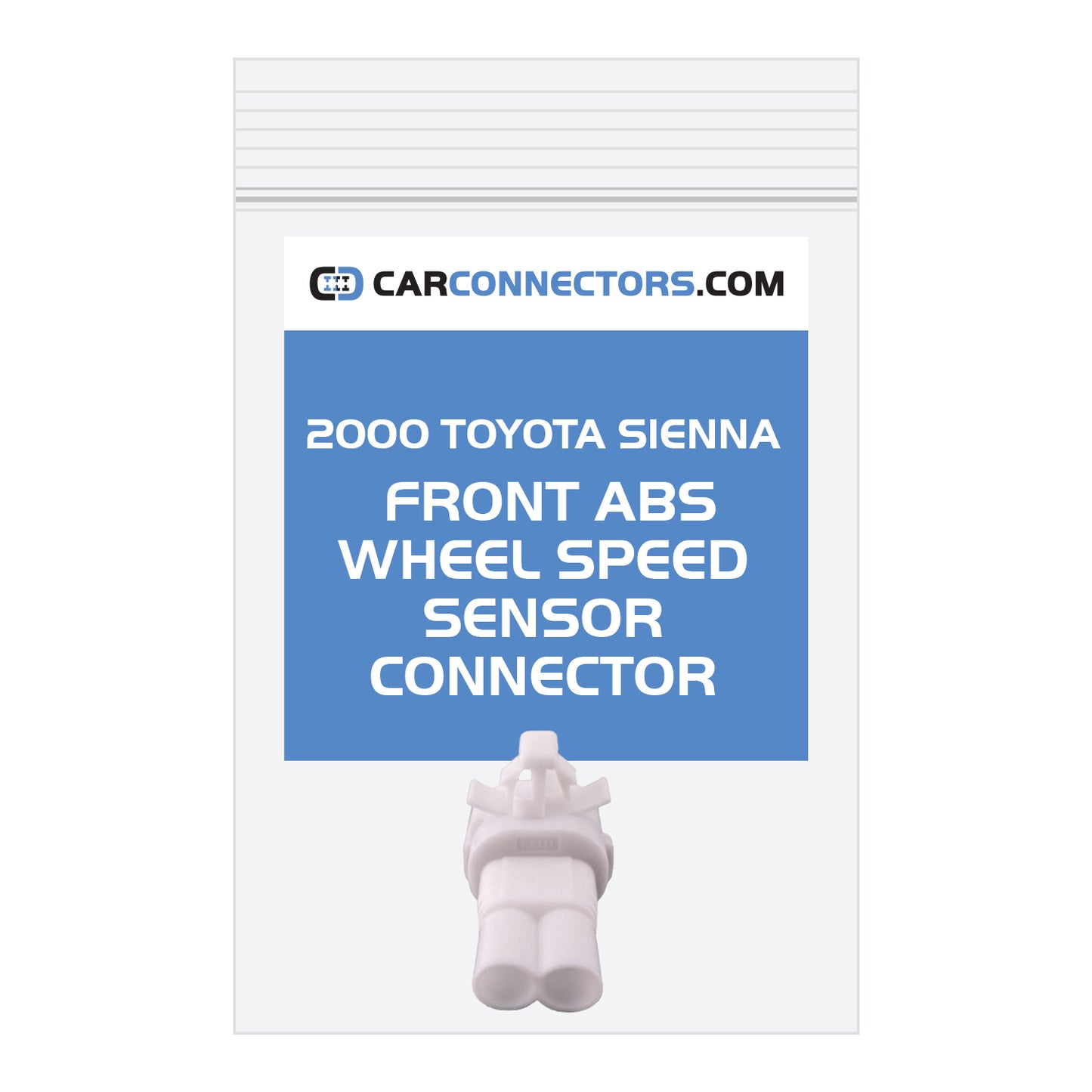 Front ABS Wheel Speed Sensor Connector for 2000 Toyota Sienna