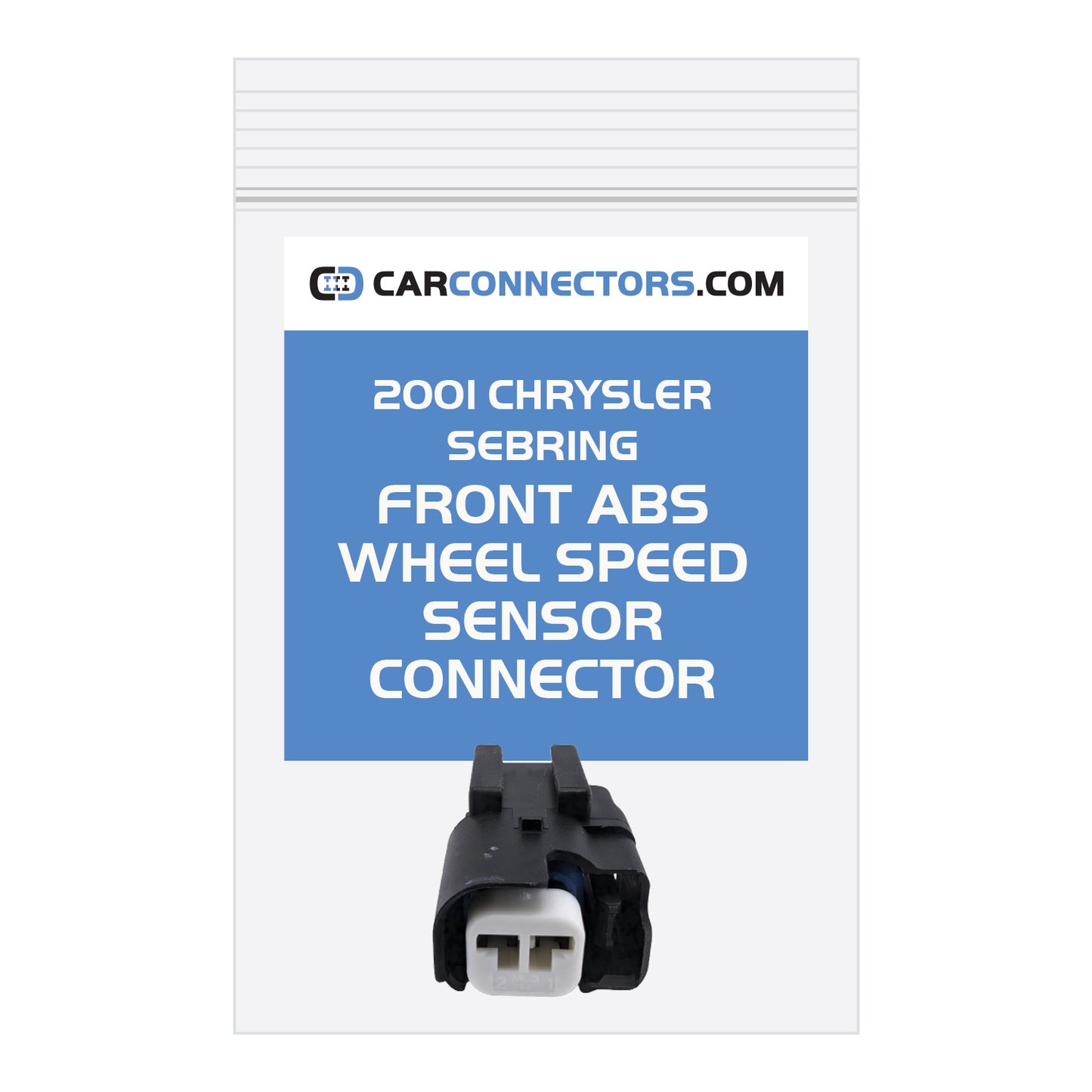 Front ABS Wheel Speed Sensor Connector for 2001 Chrysler Sebring