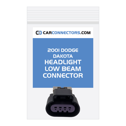 Headlight Low Beam Connector for 2001 Dodge Dakota