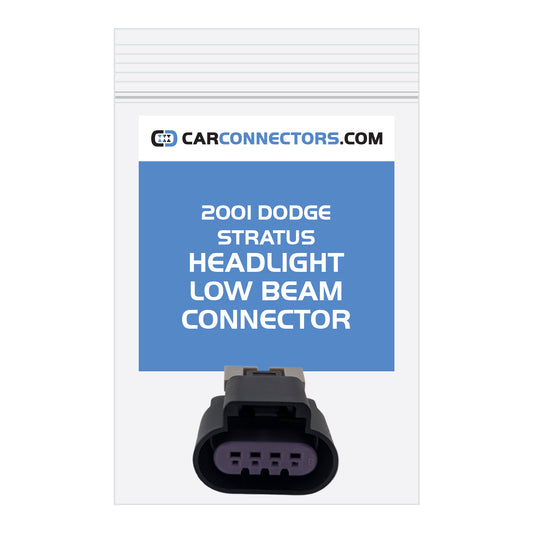 Headlight Low Beam Connector for 2001 Dodge Stratus