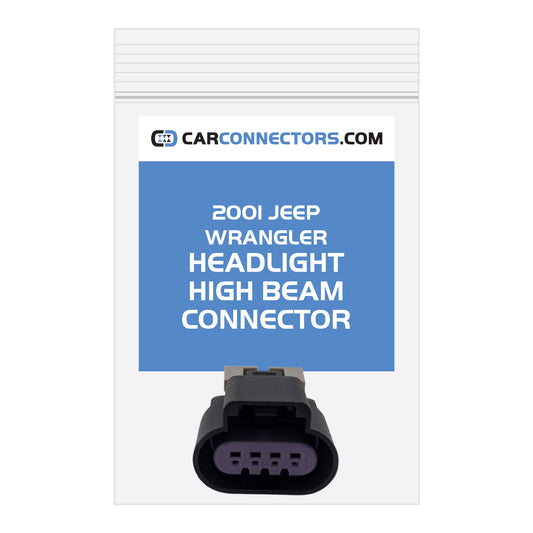 Headlight High Beam Connector for 2001 Jeep Wrangler