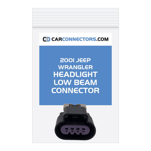 Headlight Low Beam Connector for 2001 Jeep Wrangler