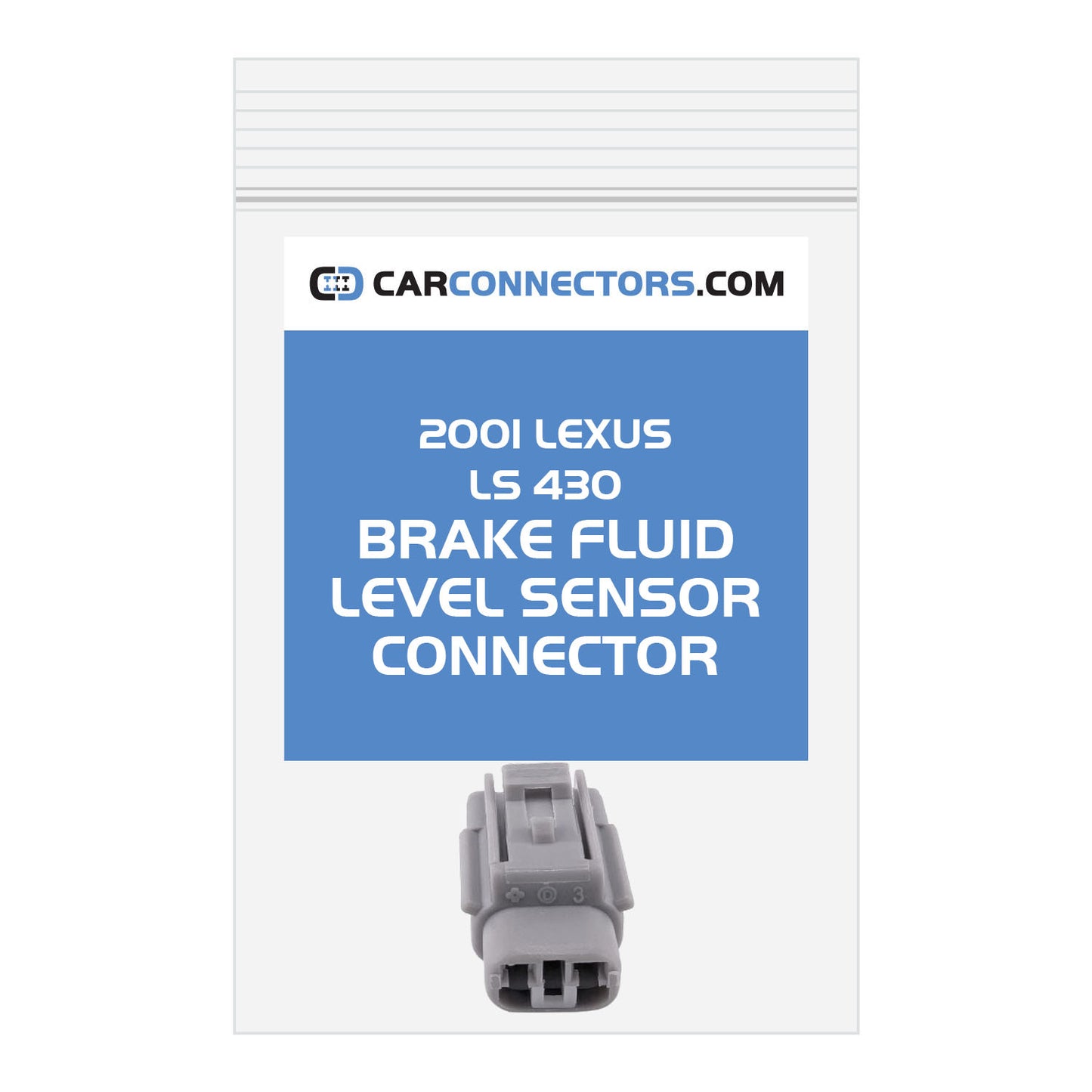 Brake Fluid Level Sensor Connector for 2001 Lexus LS 430