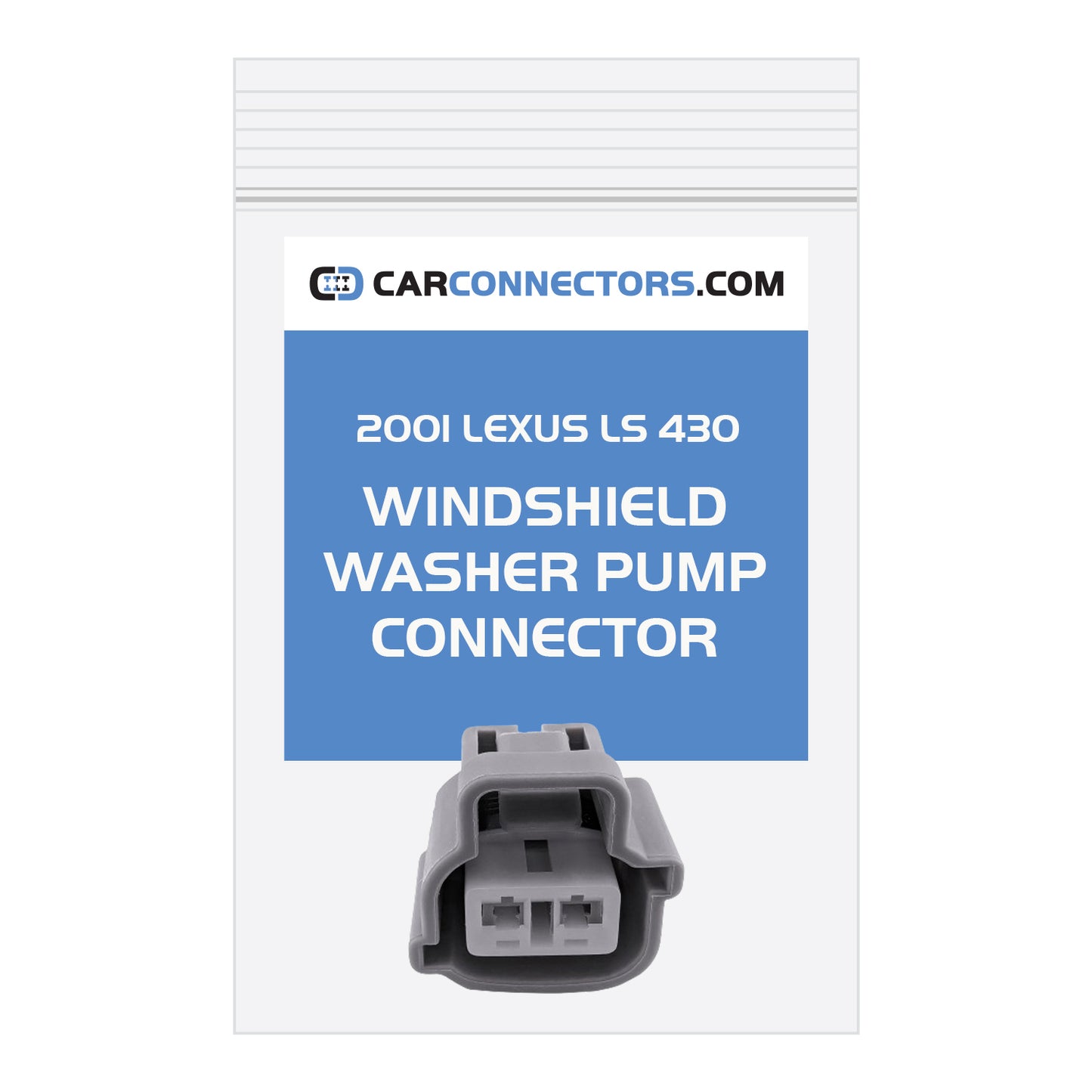 Windshield Washer Pump Connector for 2001 Lexus LS 430