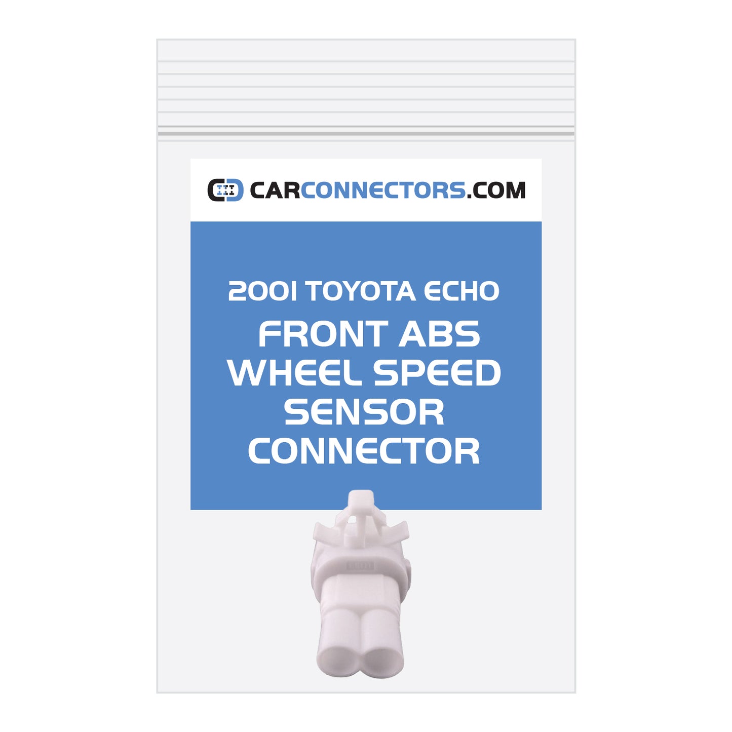 Front ABS Wheel Speed Sensor Connector for 2001 Toyota Echo