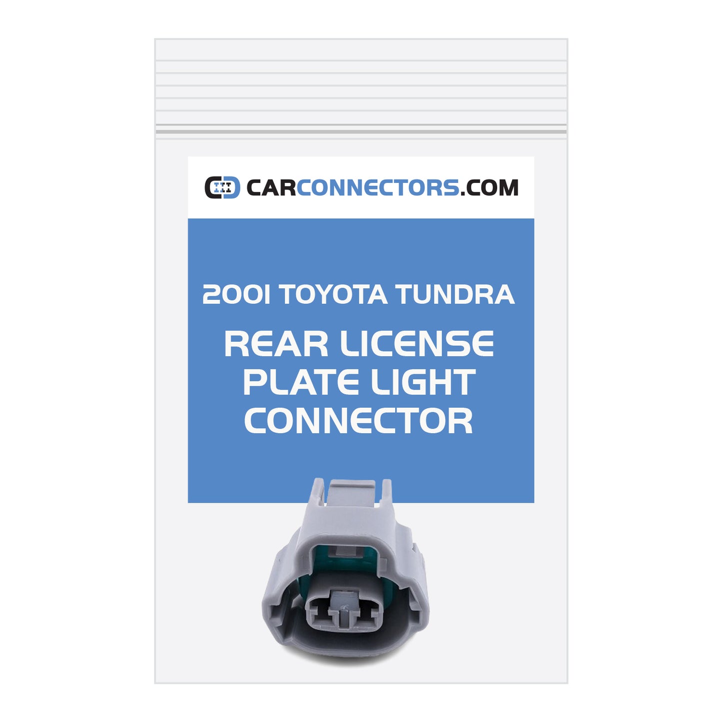 Rear License Plate Light Connector for 2001 Toyota Tundra