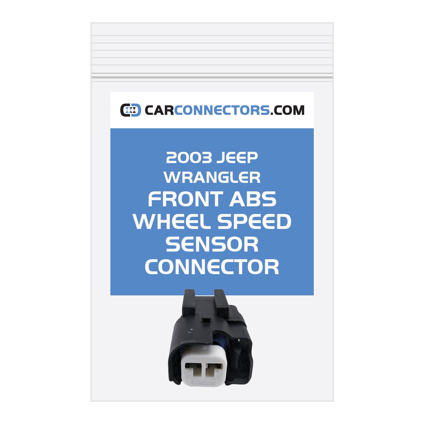 Front ABS Wheel Speed Sensor Connector for 2003 Jeep Wrangler