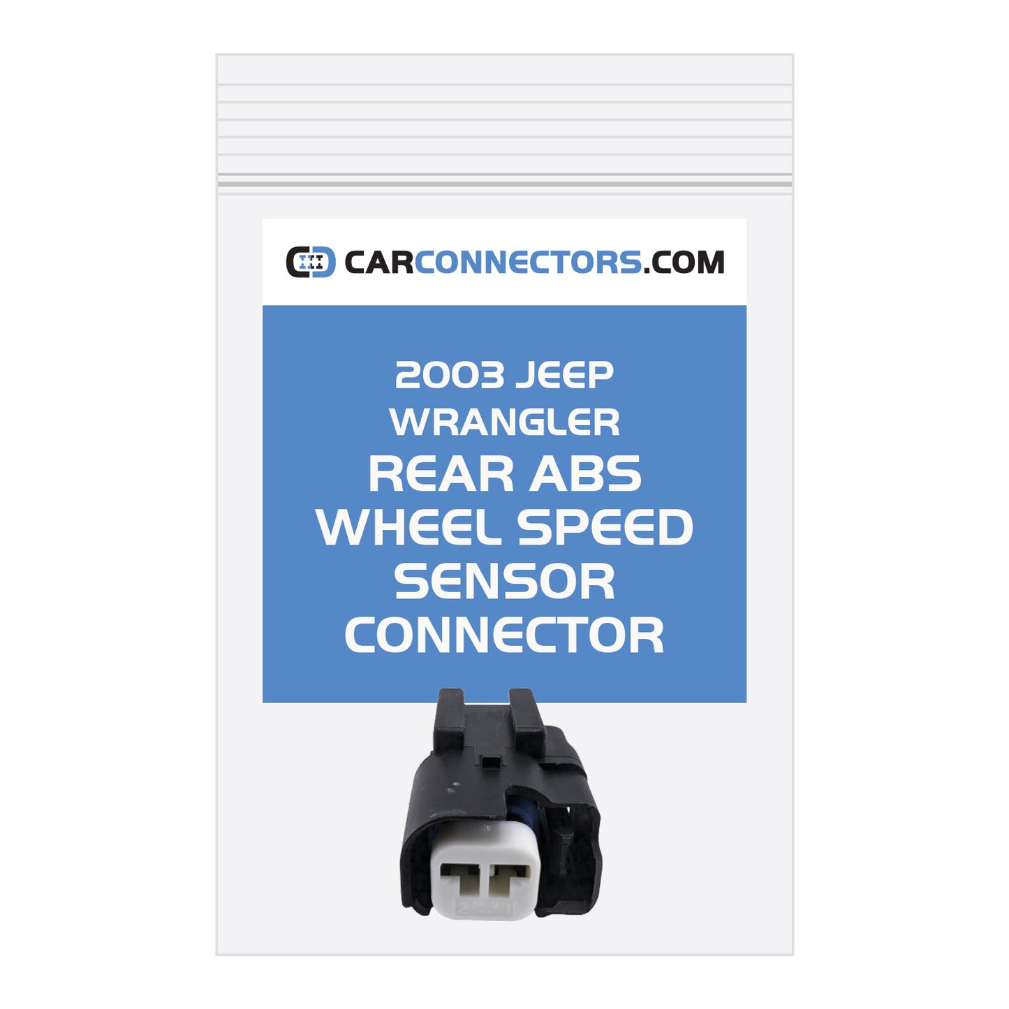 Rear ABS Wheel Speed Sensor Connector for 2003 Jeep Wrangler