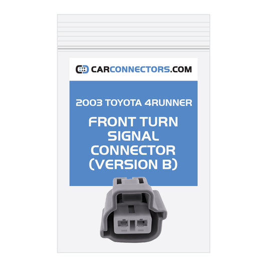 Front Turn Signal (Version B) Connector for 2003 Toyota 4Runner