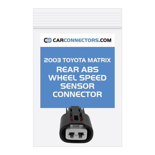Rear ABS Wheel Speed Sensor Connector for 2003 Toyota Matrix