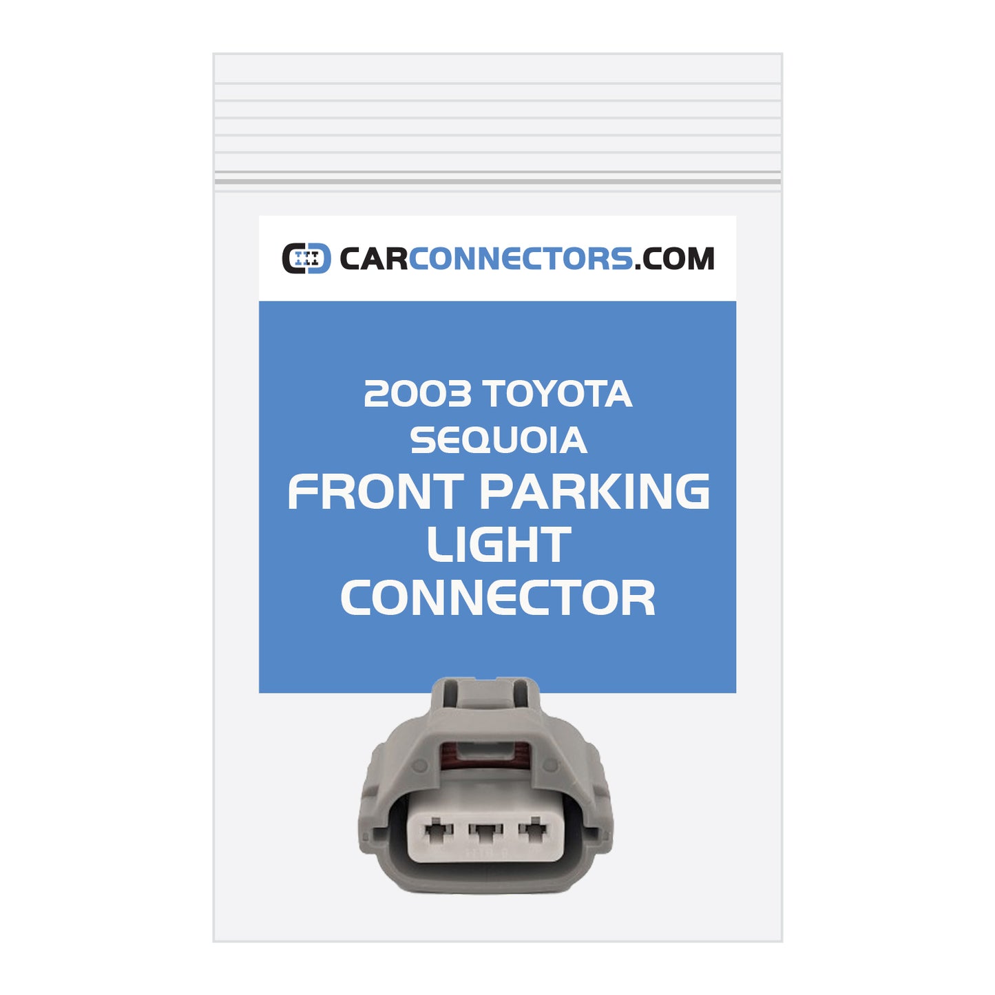 Front Parking Light Connector for 2003 Toyota Sequoia