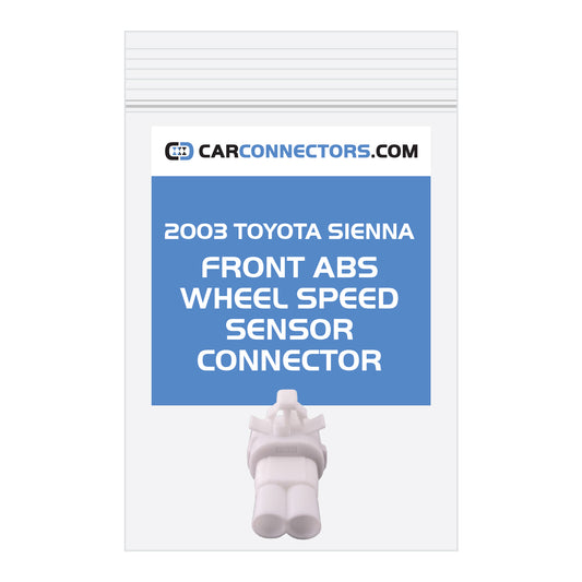 Front ABS Wheel Speed Sensor Connector for 2003 Toyota Sienna