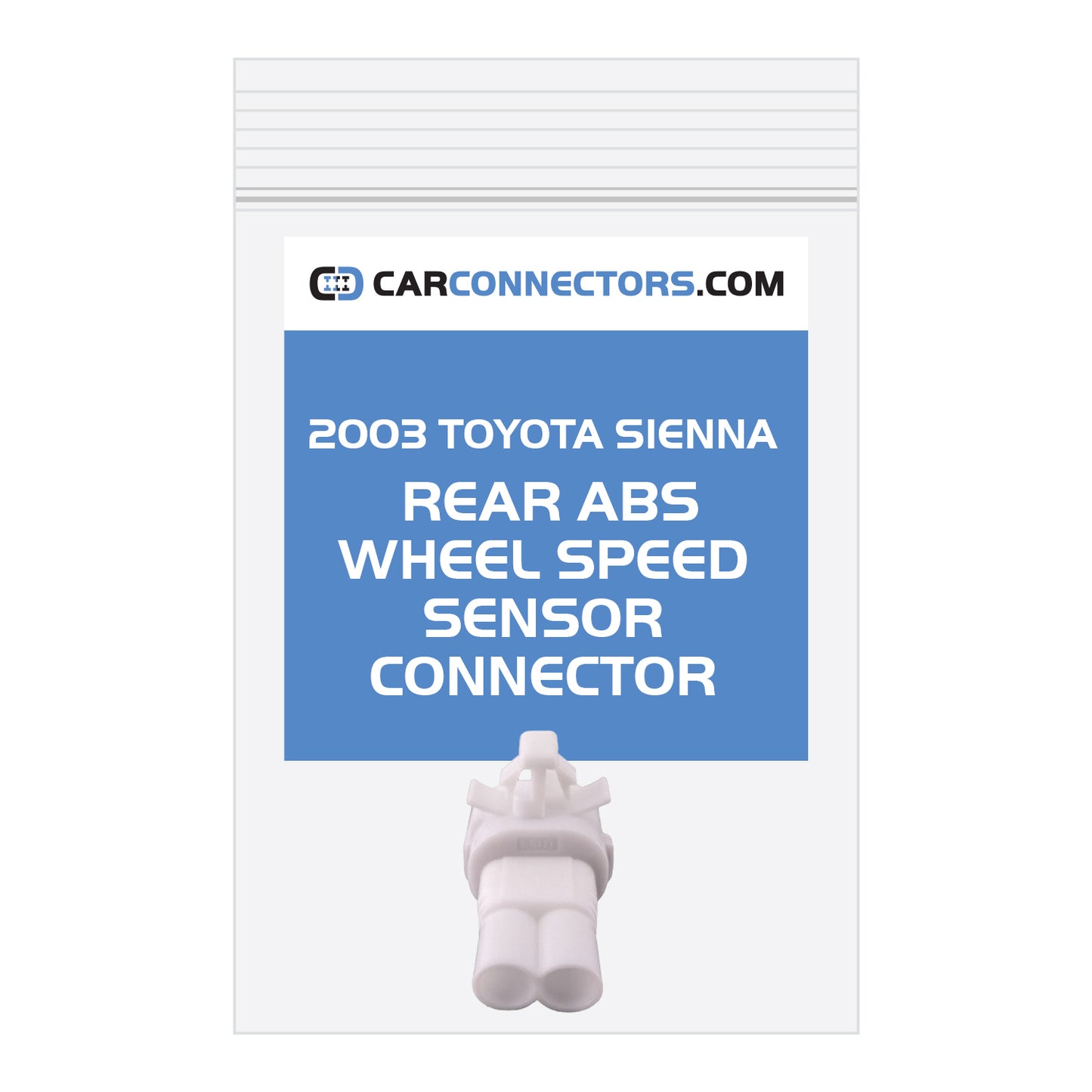 Rear ABS Wheel Speed Sensor Connector for 2003 Toyota Sienna