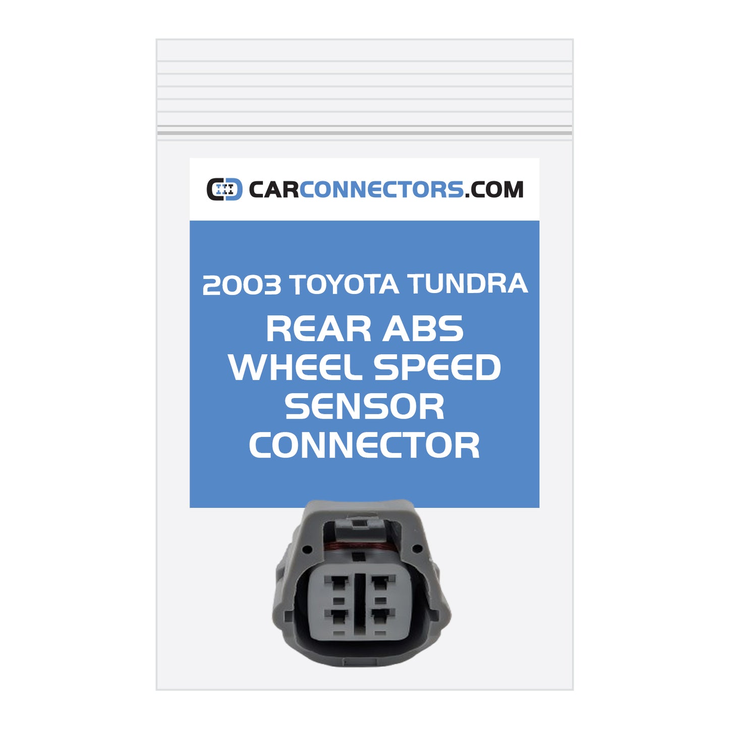 Rear ABS Wheel Speed Sensor Connector for 2003 Toyota Tundra