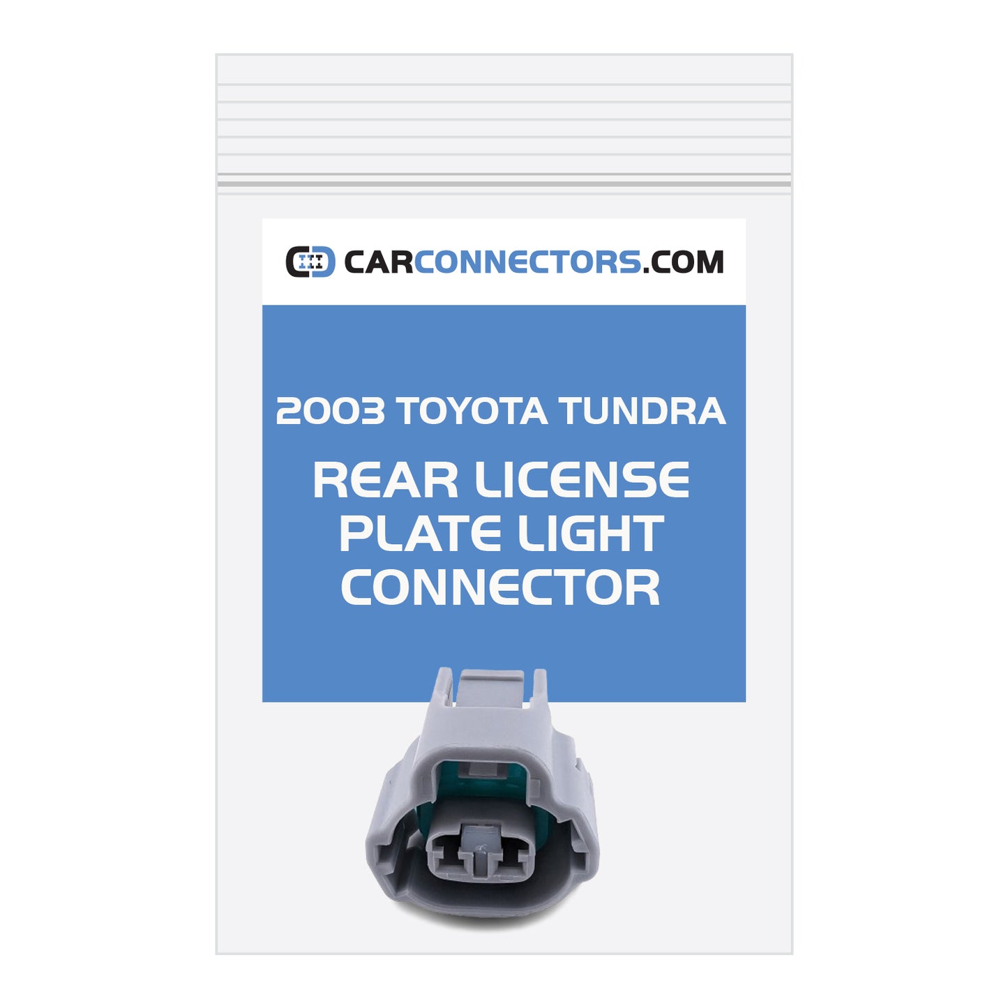 Rear License Plate Light Connector for 2003 Toyota Tundra