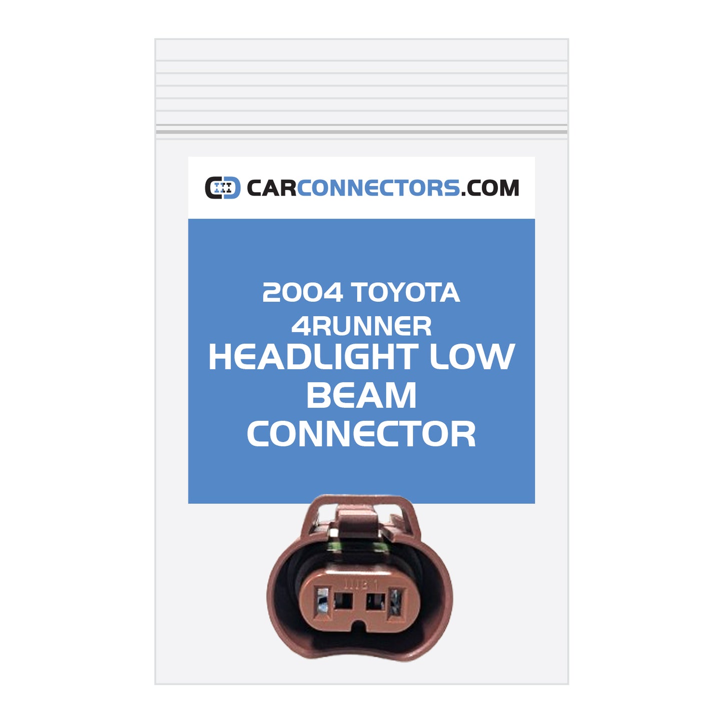 Headlight Low Beam (Version B) Connector for 2004 Toyota 4Runner