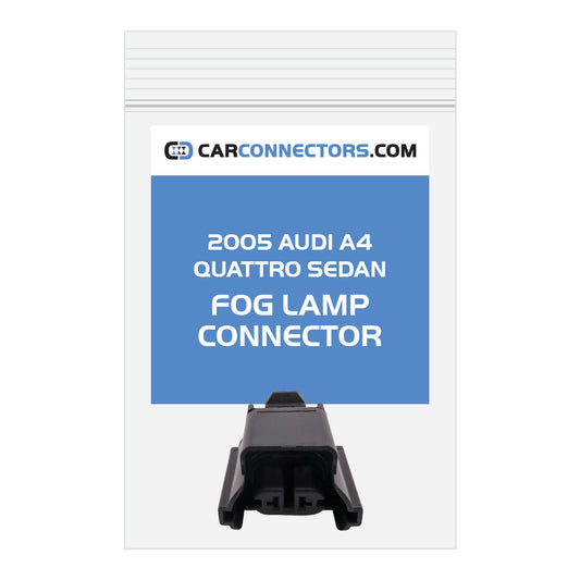 Fog Lamp Connector for 2005 Audi A4 Quattro Sedan