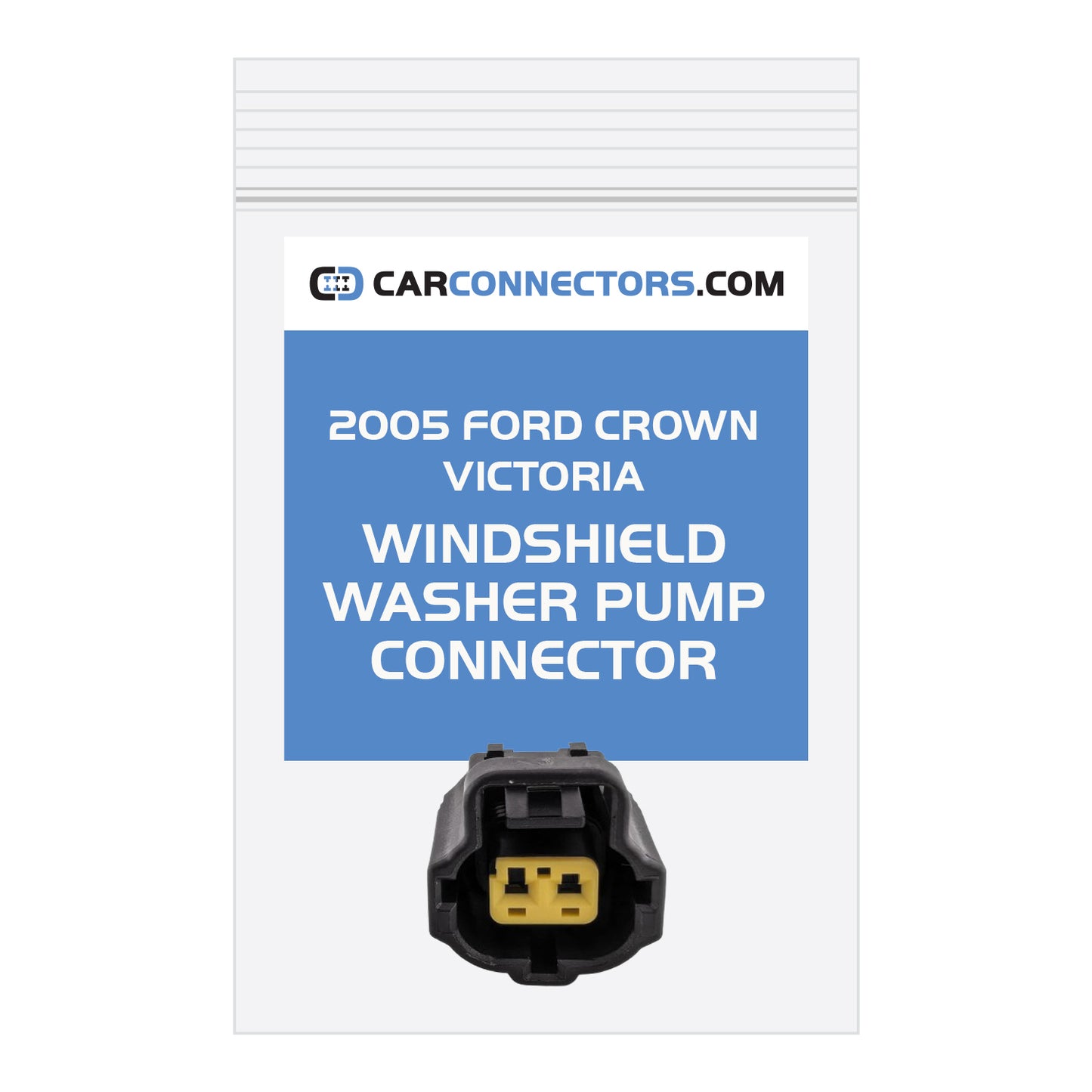 Windshield Washer Pump Connector for 2005 Ford Crown Victoria