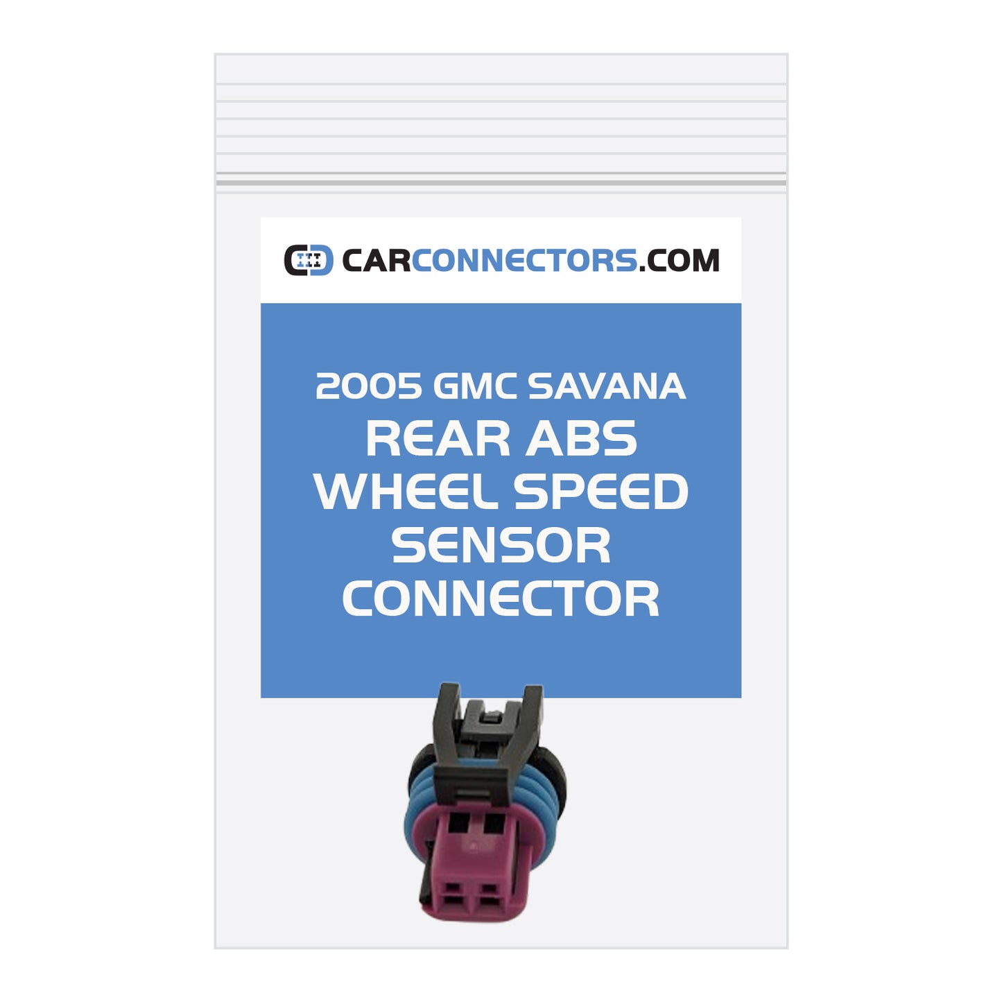 Rear ABS Wheel Speed Sensor Connector for 2005 GMC Savana
