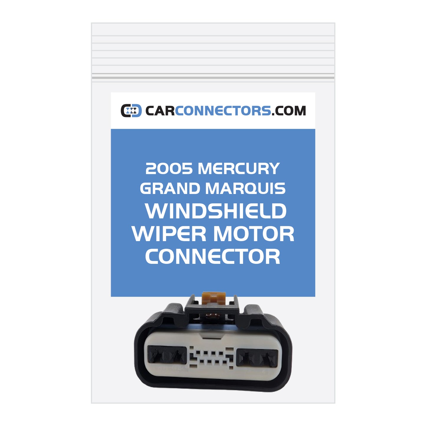 Windshield Wiper Motor Connector for 2005 Mercury Grand Marquis