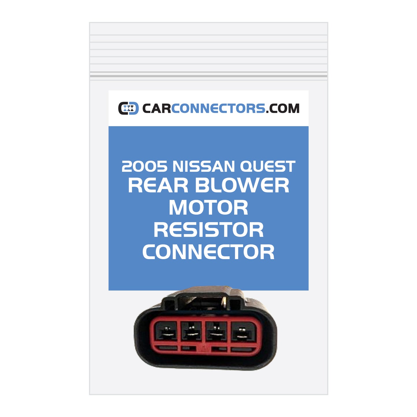 Rear Blower Motor Resistor Connector for 2005 Nissan Quest