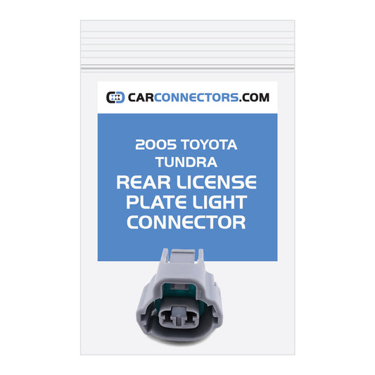 Rear License Plate Light Connector for 2005 Toyota Tundra