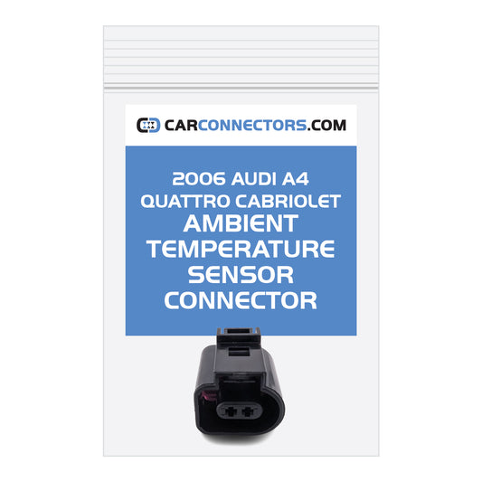Ambient Temperature Sensor Connector for 2006 Audi A4 Quattro Cabriolet