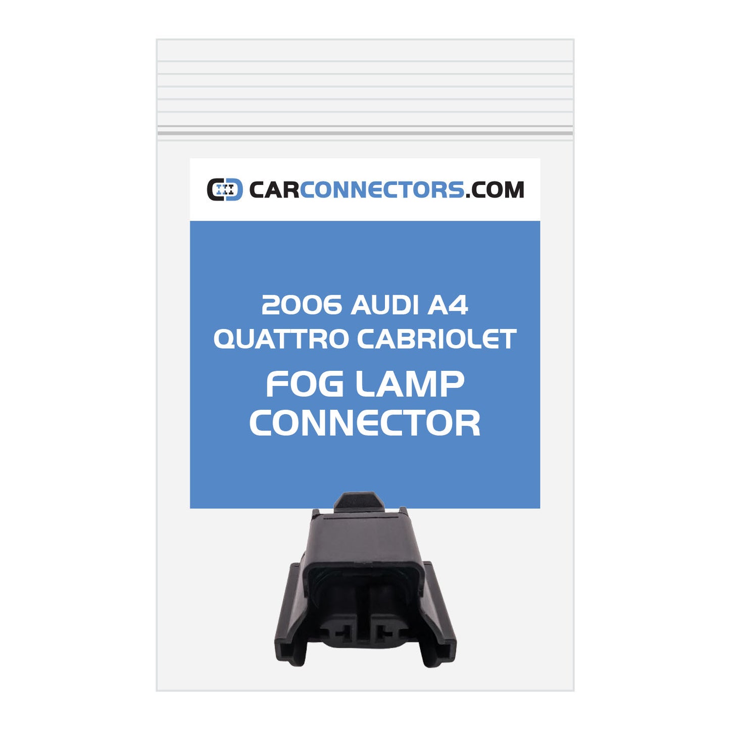 Fog Lamp Connector for 2006 Audi A4 Quattro Cabriolet