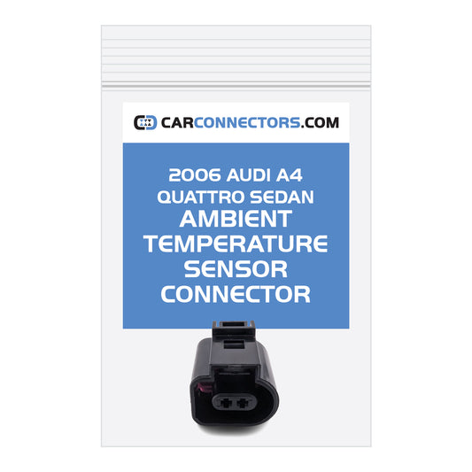 Ambient Temperature Sensor Connector for 2006 Audi A4 Quattro Sedan