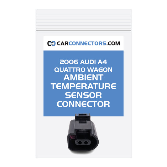 Ambient Temperature Sensor Connector for 2006 Audi A4 Quattro Wagon
