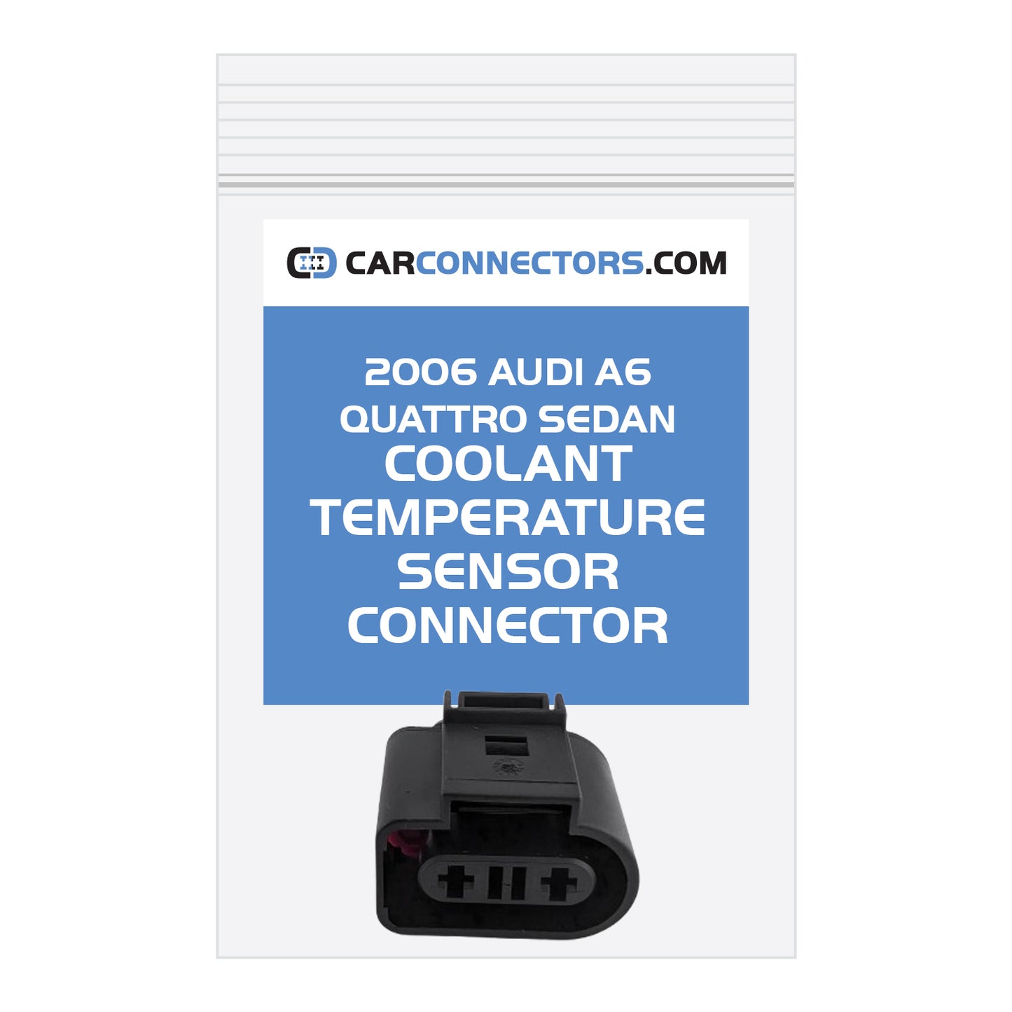 Coolant Temperature Sensor (Version B) Connector for 2006 Audi A6 Quattro Sedan