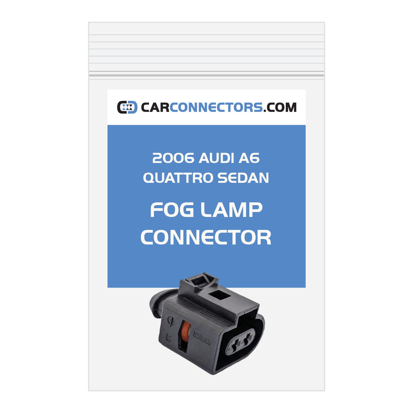Fog Lamp Connector for 2006 Audi A6 Quattro Sedan