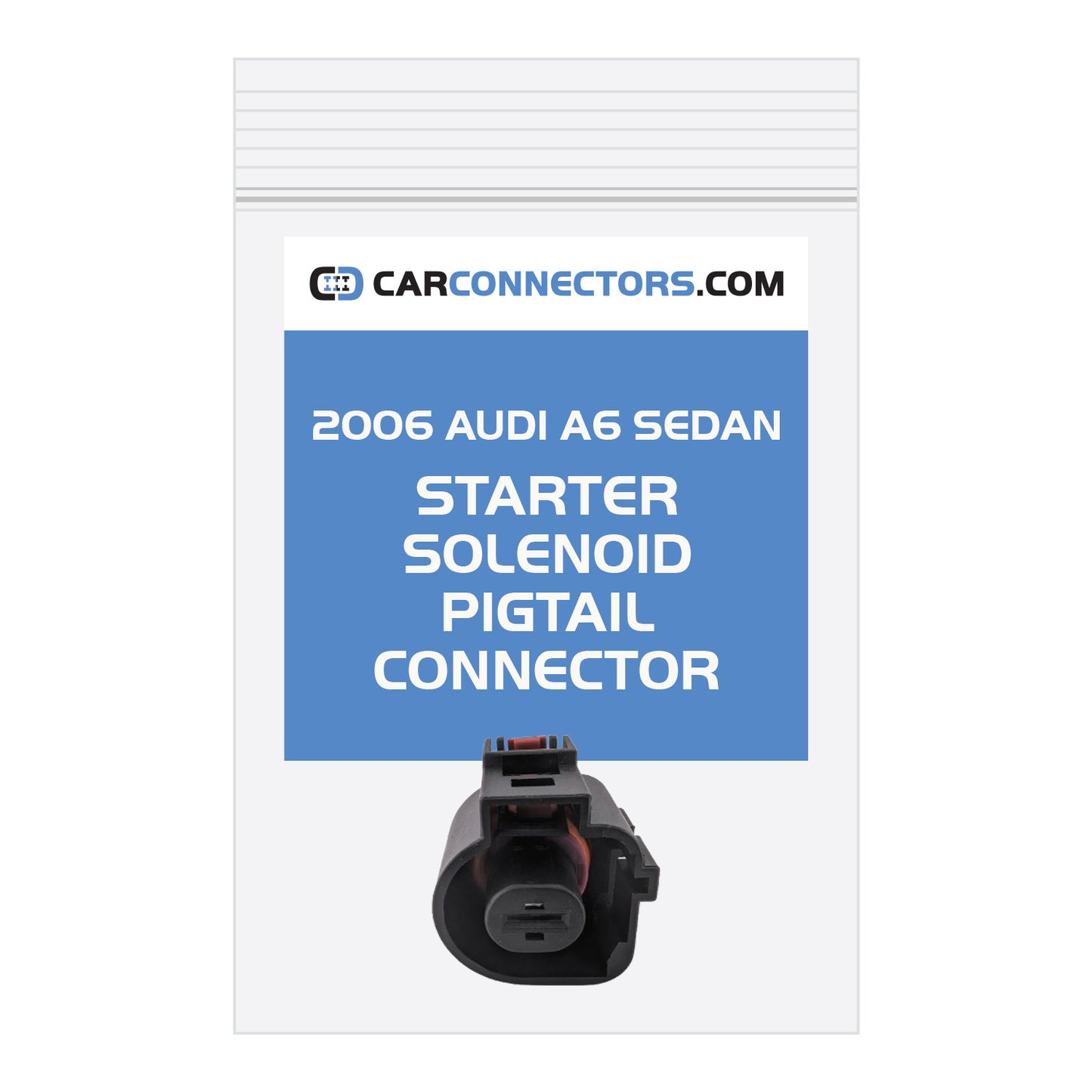 Starter Solenoid Pigtail Connector for 2006 Audi A6 Sedan