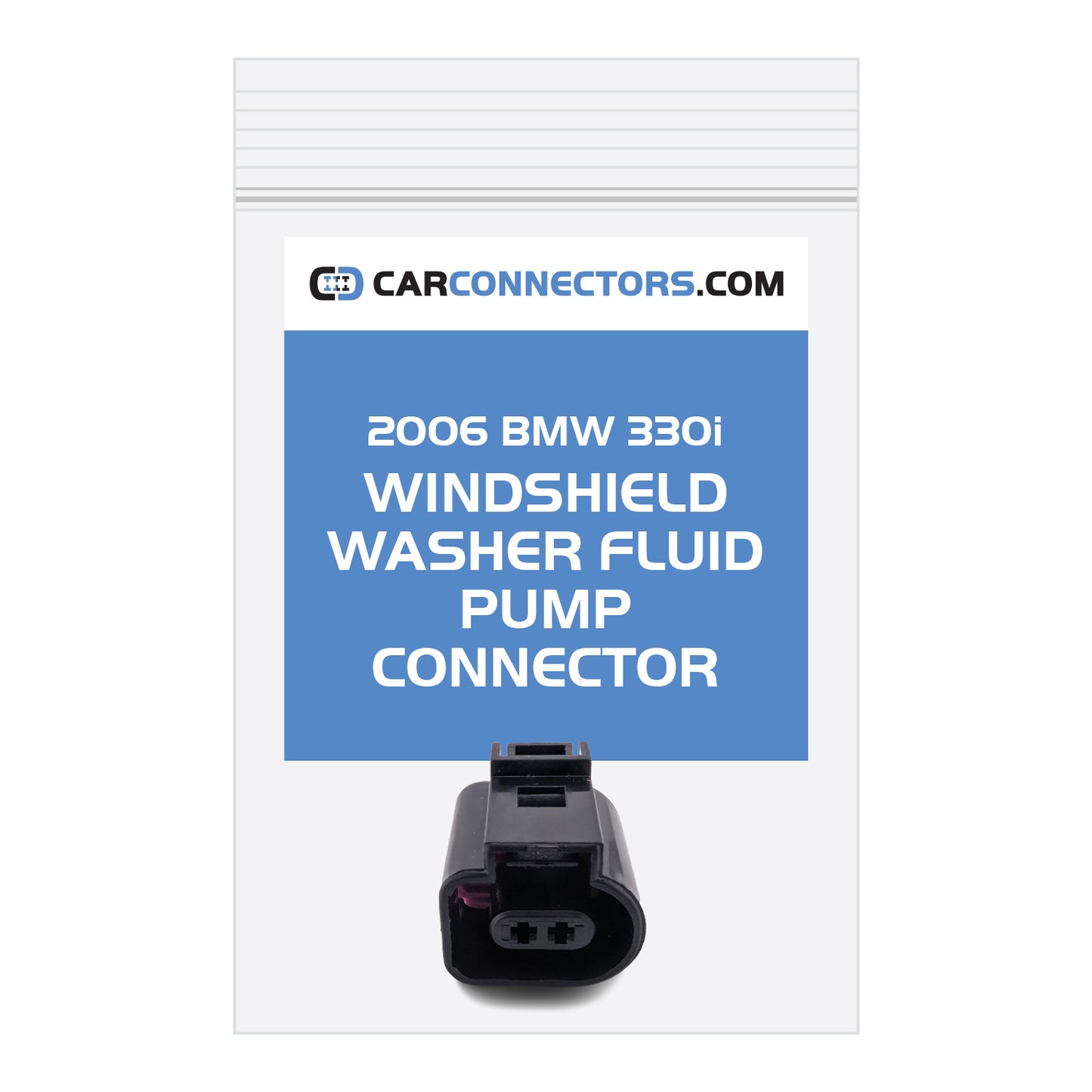 Windshield Washer Fluid Pump Connector for 2006 BMW 330i
