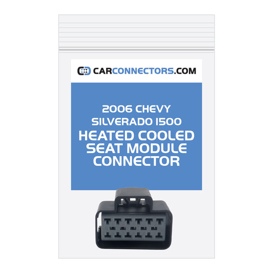 Heated Cooled Seat Module Connector for 2006 Chevy Silverado 1500