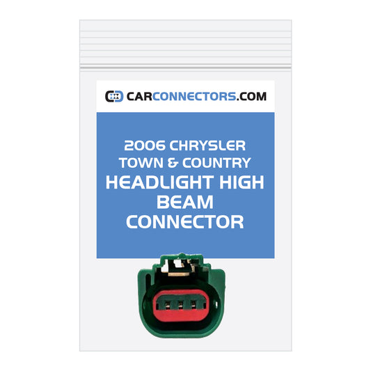 Headlight High Beam Connector for 2006 Chrysler Town & Country