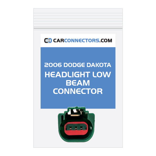 Headlight Low Beam Connector for 2006 Dodge Dakota
