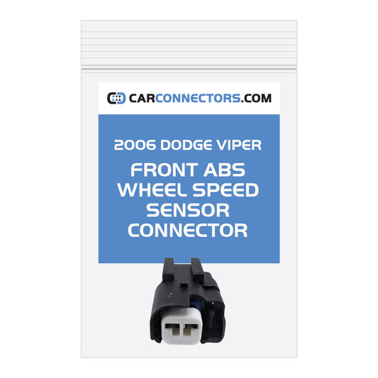 Front ABS Wheel Speed Sensor Connector for 2006 Dodge Viper