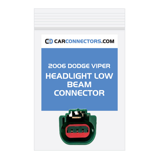 Headlight Low Beam Connector for 2006 Dodge Viper