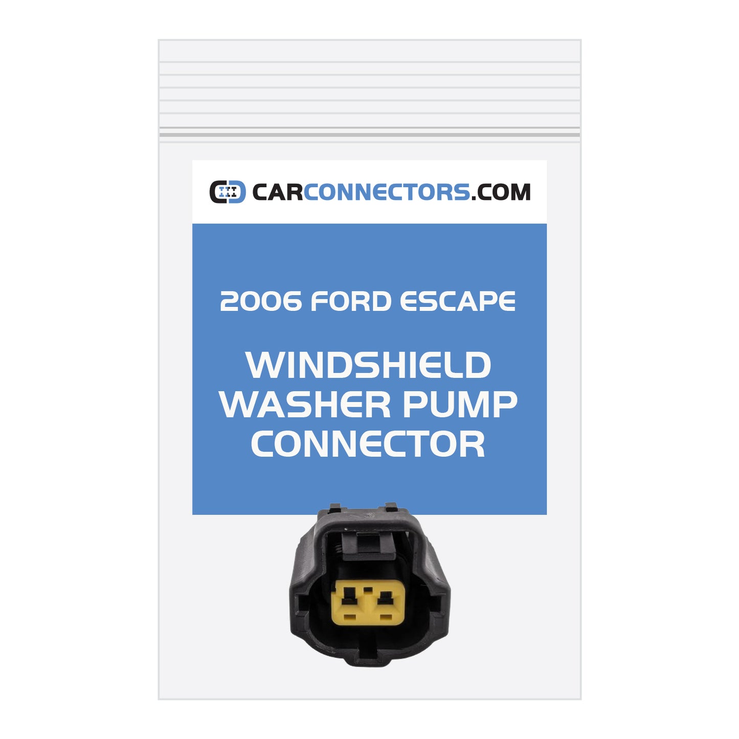 Windshield Washer Pump Connector for 2006 Ford Escape