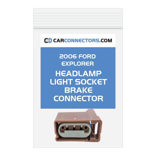 Headlamp Light Socket Brake Connector for 2006 Ford Explorer