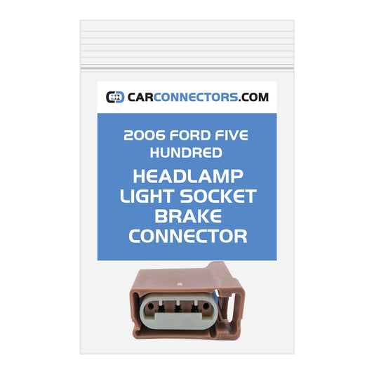Headlamp Light Socket Brake Connector for 2006 Ford Five Hundred