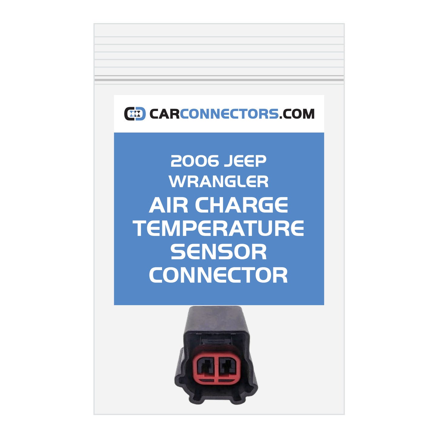 Air Charge Temperature Sensor (Version B) Connector for 2006 Jeep Wrangler
