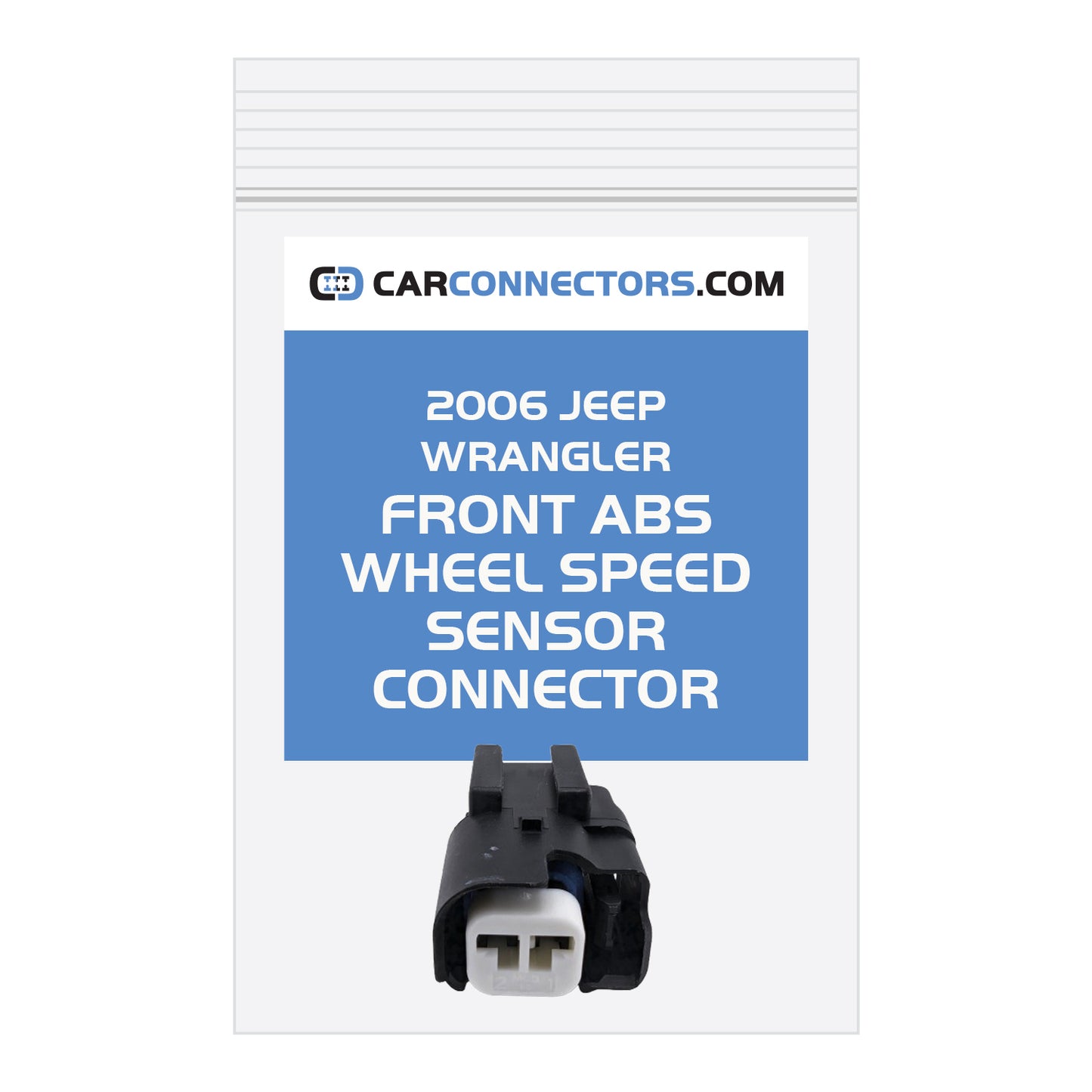 Front ABS Wheel Speed Sensor Connector for 2006 Jeep Wrangler